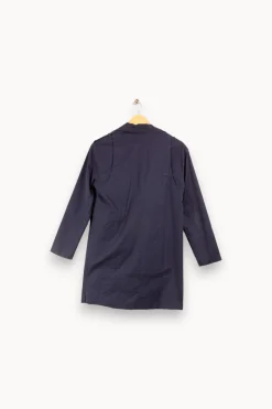 Shop La Fée Maraboutée Trench marine - S/36 Bleu