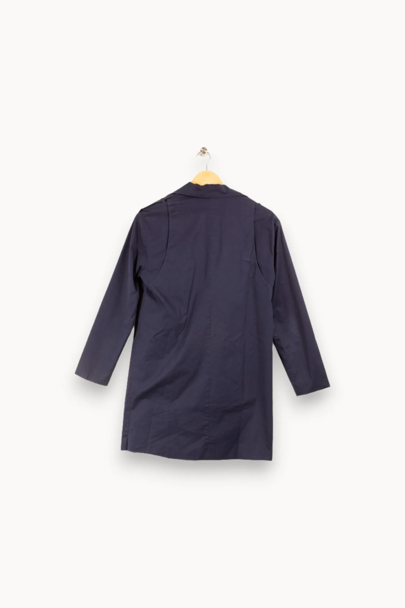 Shop La Fée Maraboutée Trench marine - S/36 Bleu