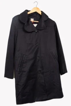 Shop Ines de la Fressange Paris Trench Rochefort - 36 Noir