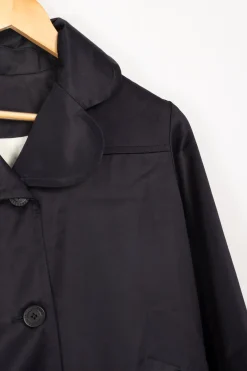 Shop Ines de la Fressange Paris Trench Rochefort - 36 Noir