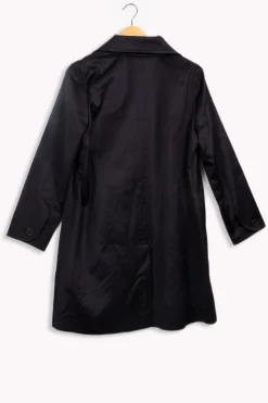 Shop Ines de la Fressange Paris Trench Rochefort - 36 Noir