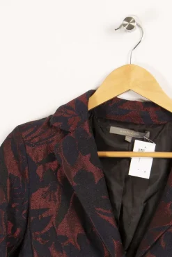 Clearance La Fée Maraboutée Veste à motifs et noirs - M / 38 Bordeaux