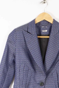 Fashion Ines de la Fressange Paris Veste - S/36 Bleu
