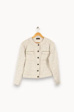 Fashion One Step Veste - Taille L/40 Beige