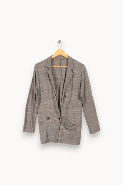Store American Vintage Veste - Taille L/40 Gris