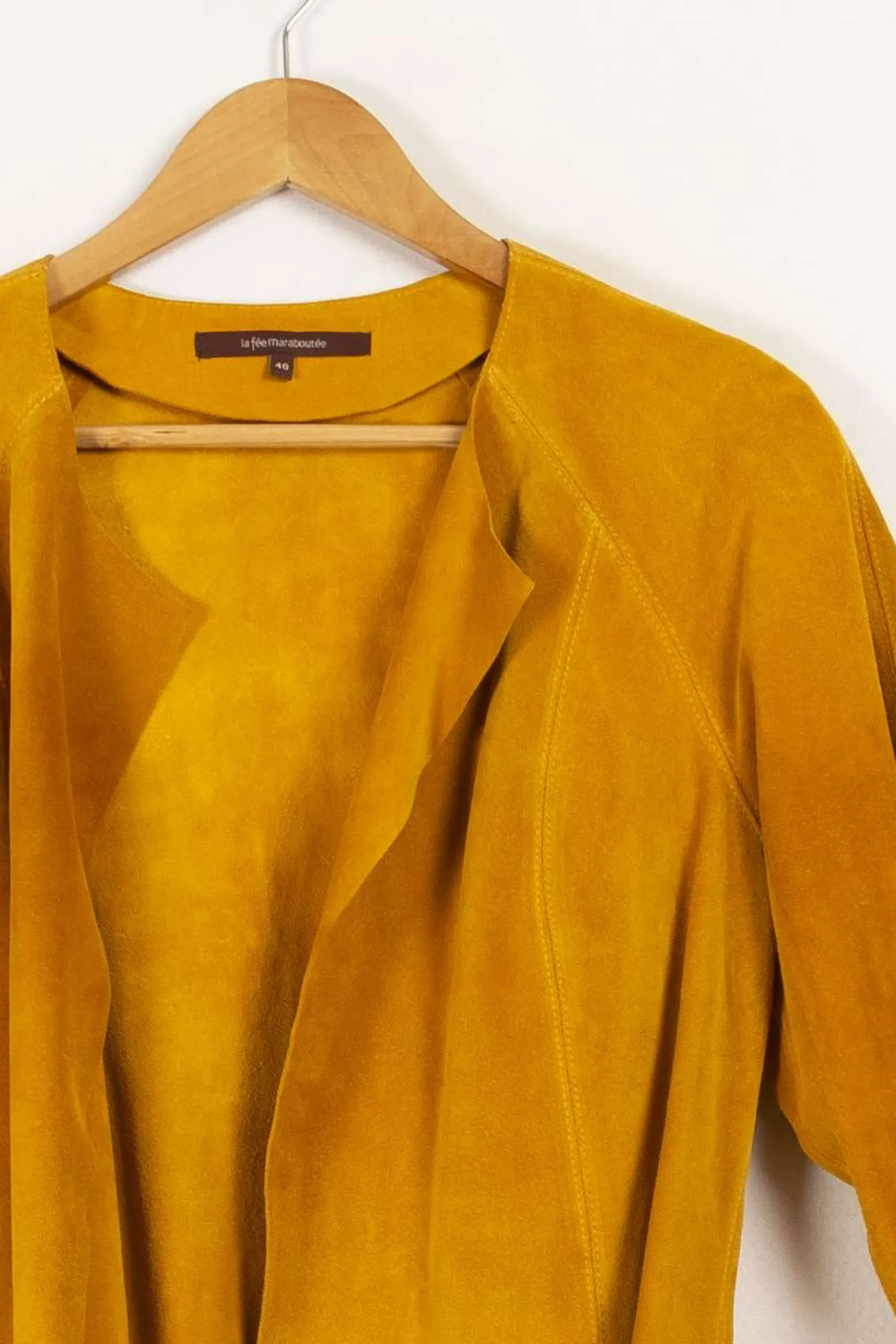Cheap La Fée Maraboutée Veste - Taille L/40 Jaune