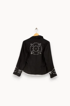 Hot Derhy Veste - Taille M/38 Noir