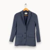 Fashion Paul & Joe Veste - Taille XS/34 Bleu