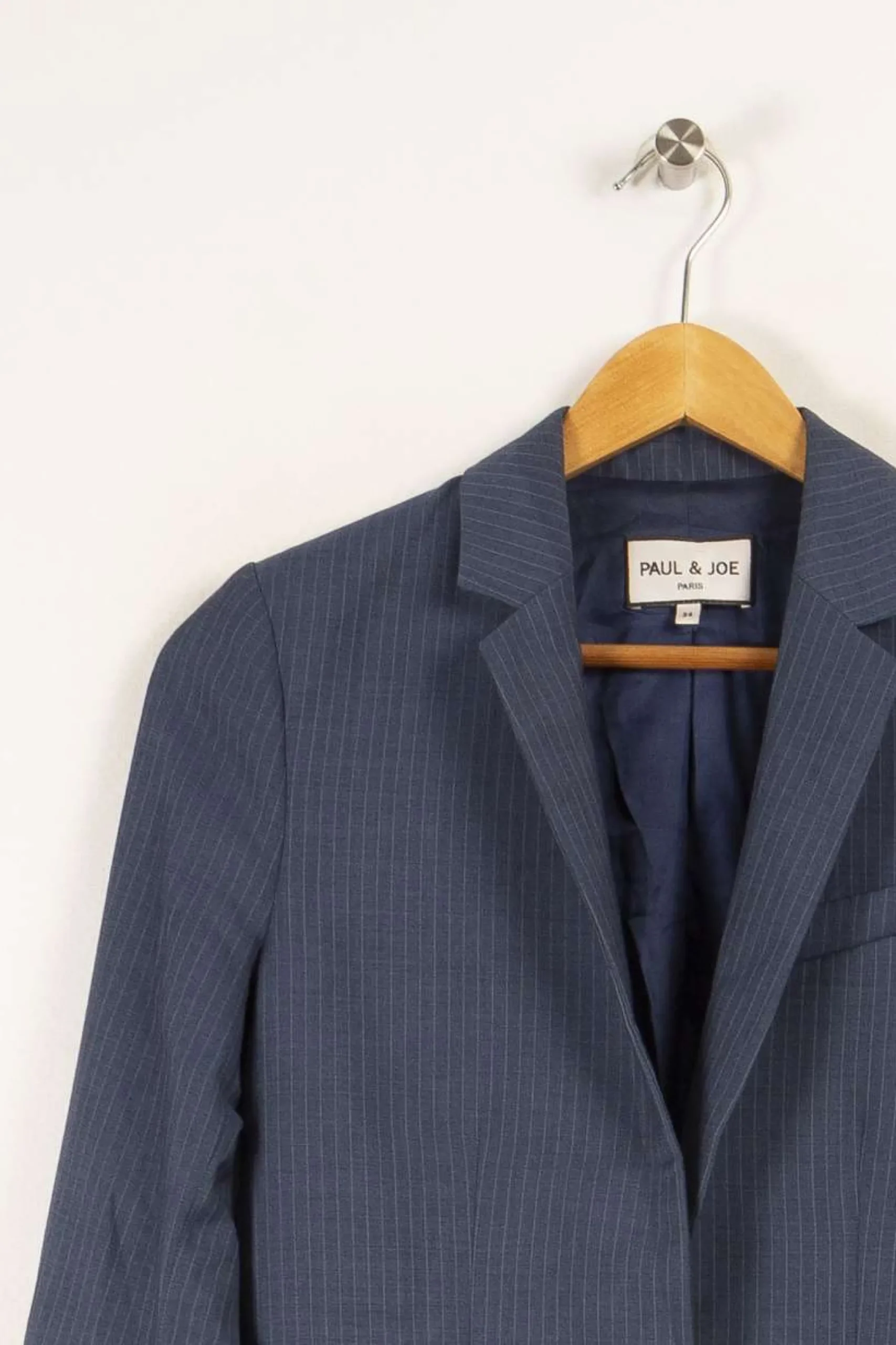 Fashion Paul & Joe Veste - Taille XS/34 Bleu