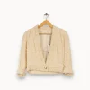 Flash Sale IRO Veste en tweed - Taille S/36 Beige