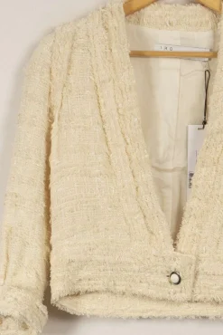 Flash Sale IRO Veste en tweed - Taille S/36 Beige