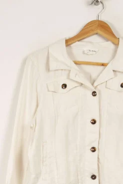 New Maison 123 Veste - Taille L/40 Blanc