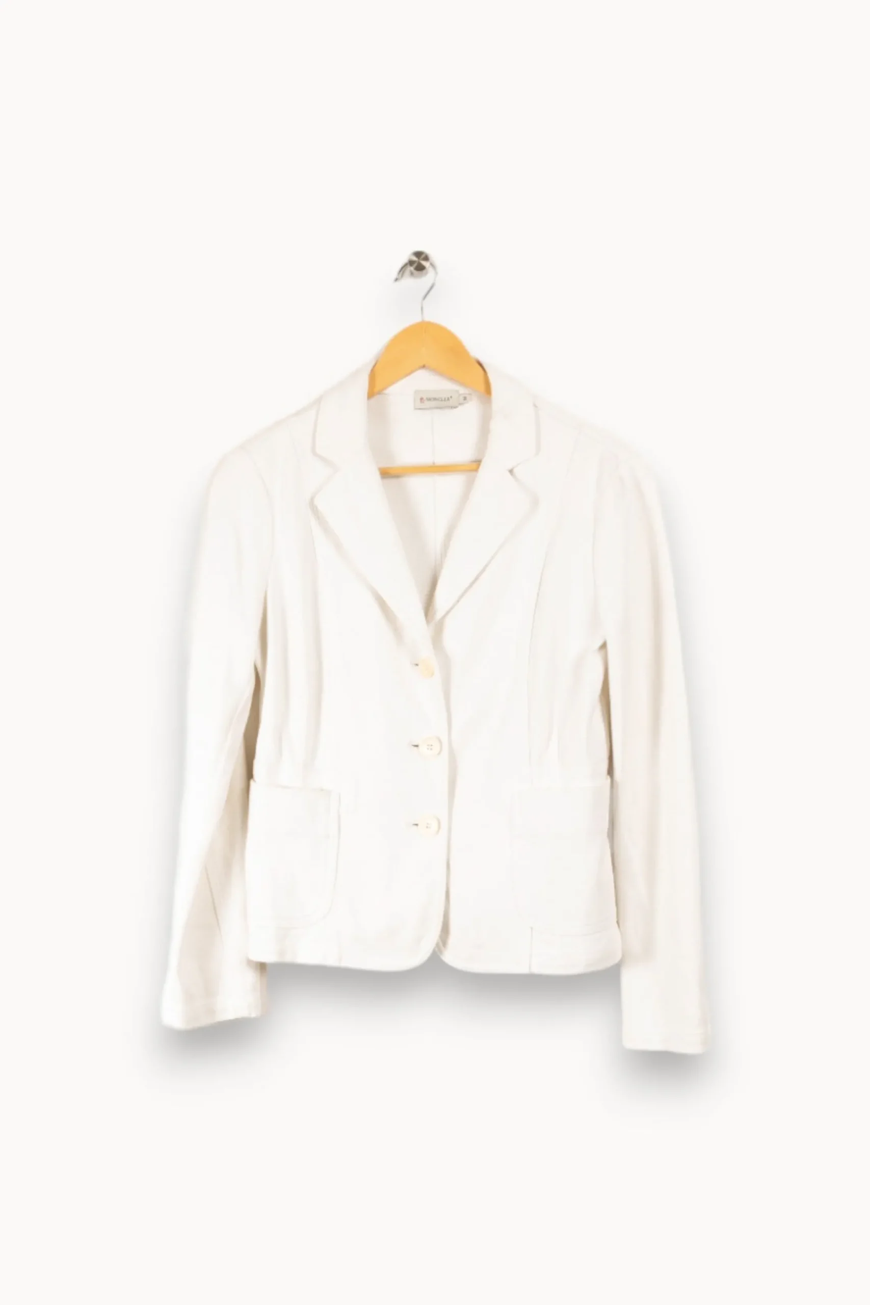 Flash Sale Moncler Veste he - S / 36 Blanc