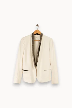 Clearance Maje Veste he - Taille M/38 Blanc