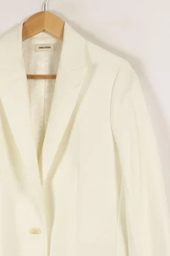 Discount Zadig&Voltaire Veste he - Taille S/36 Blanc