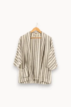 Online Vanessa Bruno Veste blanche et noire - Taille S/36 Multicolore
