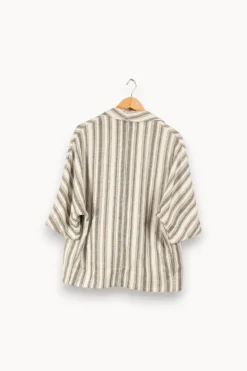 Online Vanessa Bruno Veste blanche et noire - Taille S/36 Multicolore