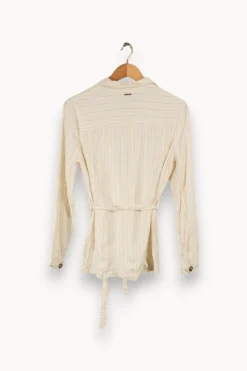 Best One Step Veste he rayée - Taille XS/34 Blanc