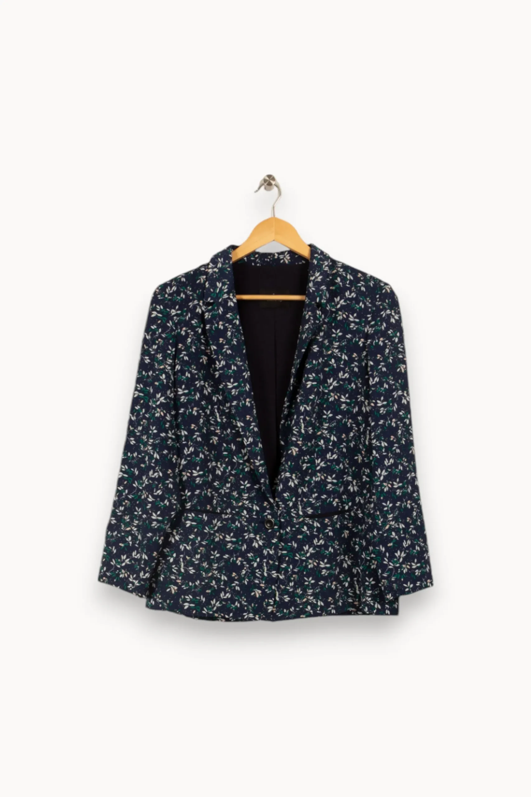 Outlet One Step Veste e à motifs - Taille L/40 Bleu