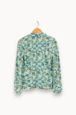 Best IKKS Veste e à motifs - Taille S/36 Bleu