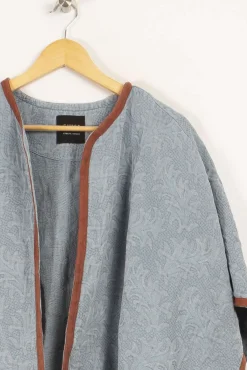 Best Sale Ekyog Veste e avec ceinture - Taille Unique Bleu