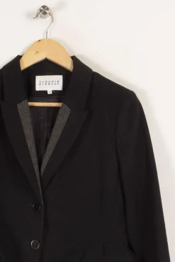 Online Claudie Pierlot Veste e foncée - Taille M/38 Bleu