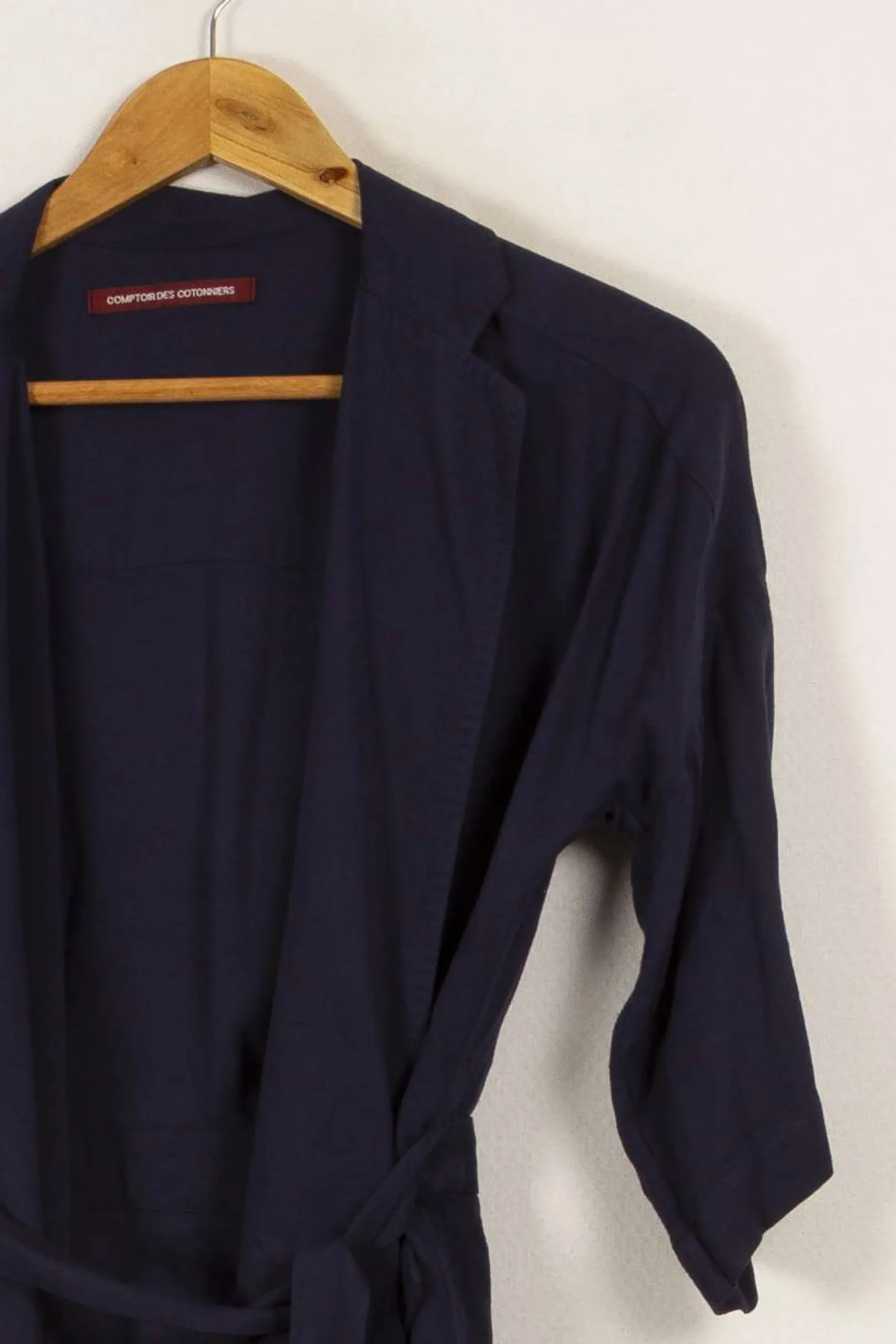 Shop Comptoir des Cotonniers Veste e foncée - Taille S/36 Bleu