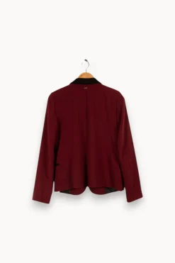 Cheap IKKS Veste - Taille M/38 Bordeaux