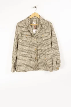 Shop Ines de la Fressange Paris Veste Bruna - S/36 Beige
