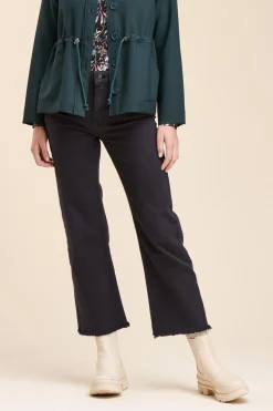 Best Sale La Fée Maraboutée Veste coulissée à la taille en polyester recyclé - 40 Vert