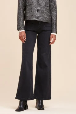 Clearance La Fée Maraboutée Veste courte tissu jacquard - 38 Gris