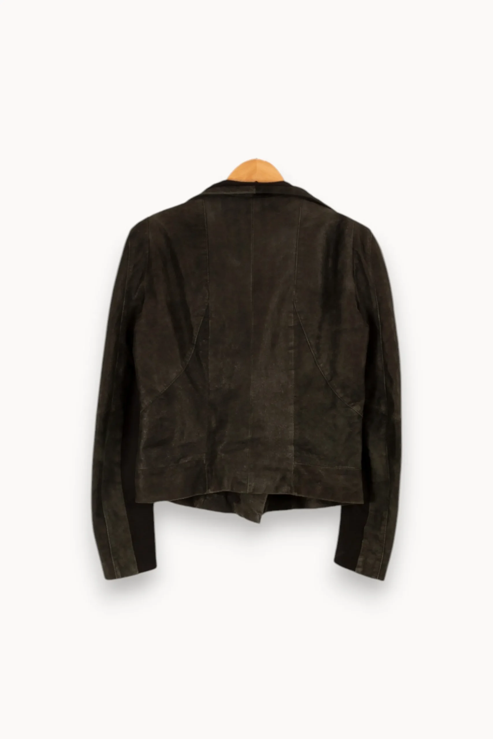 Online Maje Veste en cuir e - Taille M/38 Vert