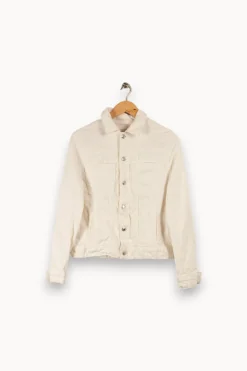 New Zadig&Voltaire Veste en jean he - Taille L/40 Blanc