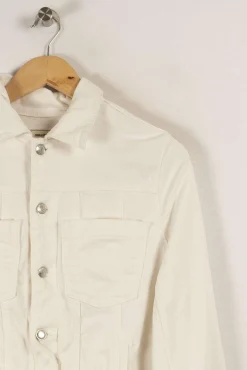 New Zadig&Voltaire Veste en jean he - Taille L/40 Blanc