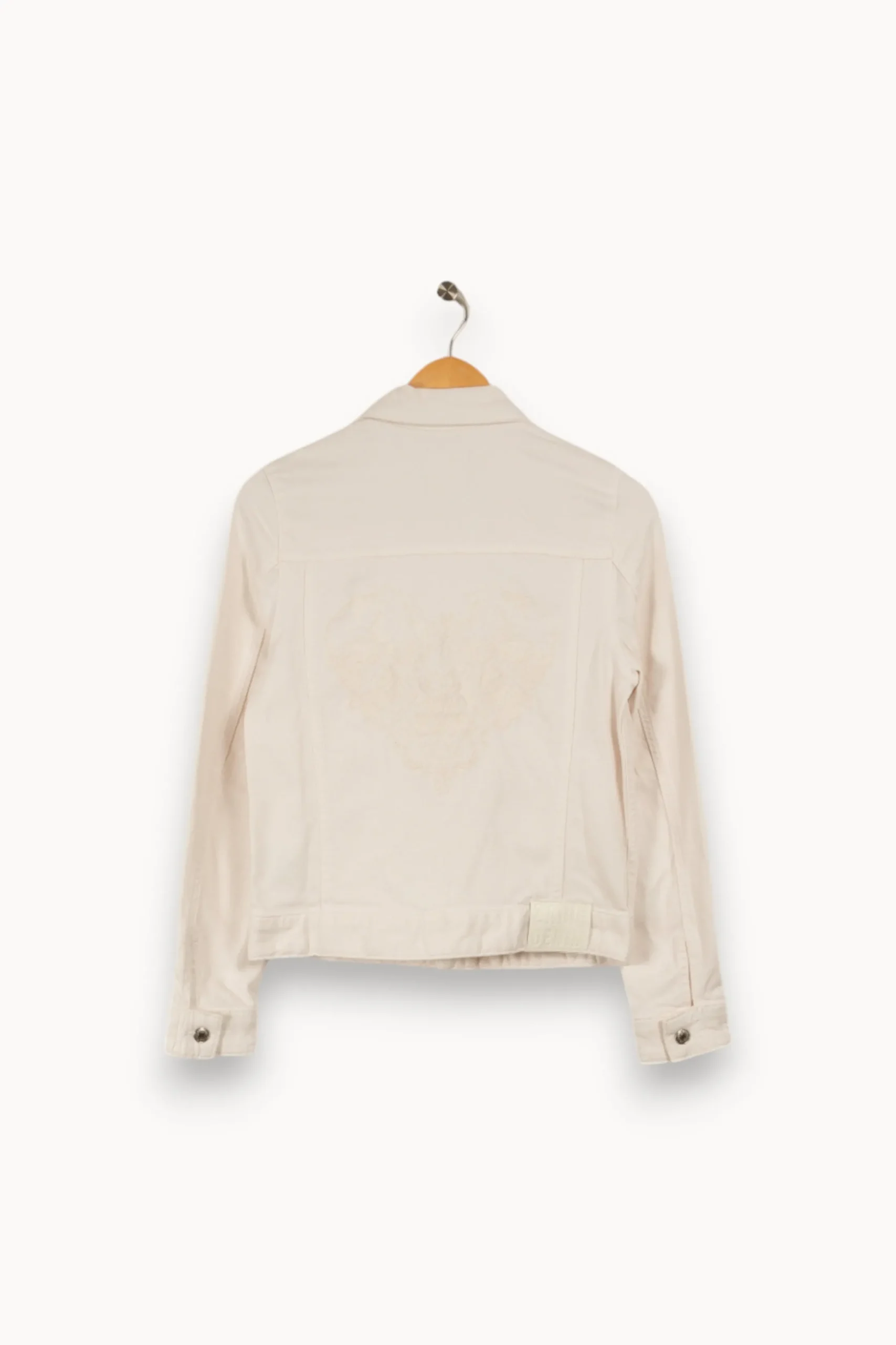 Discount Zadig&Voltaire Veste en jean he - Taille S/36 Blanc