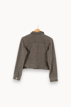 Discount IKKS Veste en jean e - Taille S/36 Gris