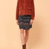 Best La Fée Maraboutée Veste en velours côtelé style worker - 44 Marron
