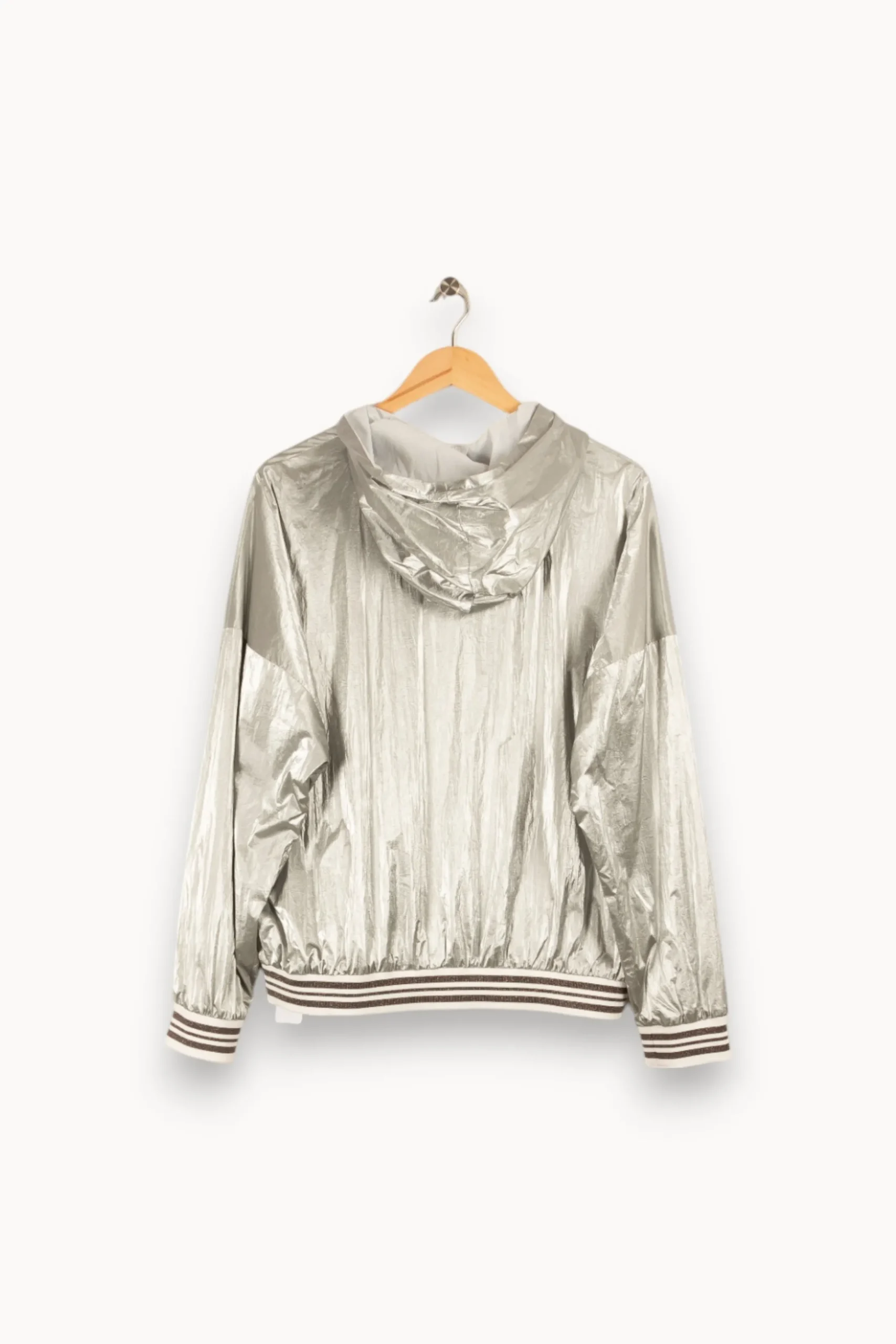 Hot IKKS Veste e à capuche - Taille L/40 Gris