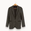 Flash Sale IKKS Veste e - Taille S/36 Gris