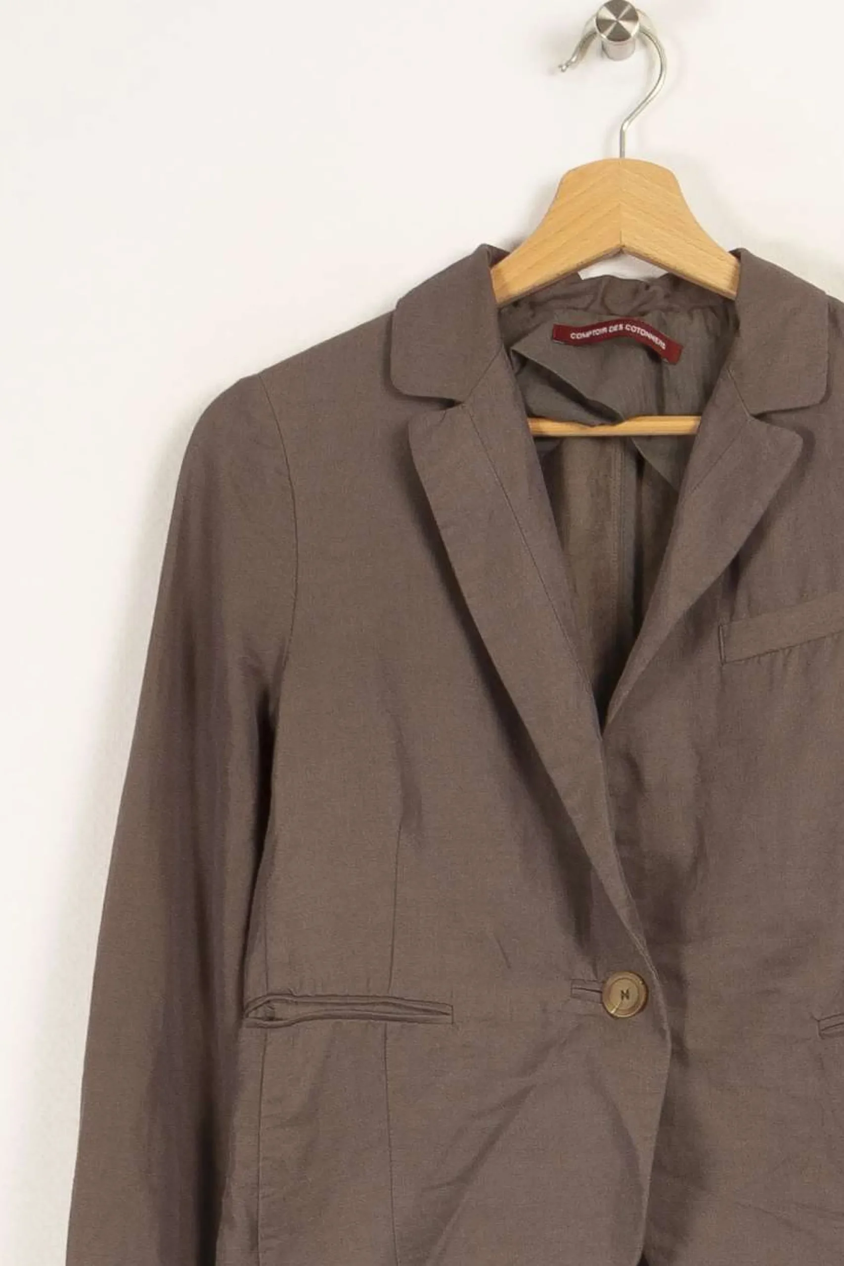 Cheap Comptoir des Cotonniers Veste e - Taille XS/34 Gris