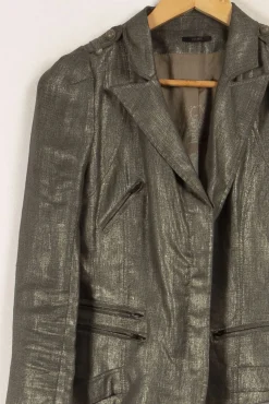 Clearance IKKS Veste e brillante - Taille S/36 Gris