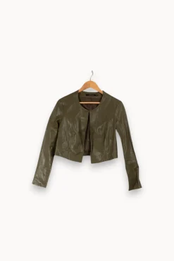 Clearance La Fée Maraboutée Veste kaki - Taille S/36 Vert