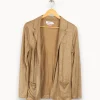 Sale Notshy Cashmere Veste légère pailletée - Taille S/36 Beige