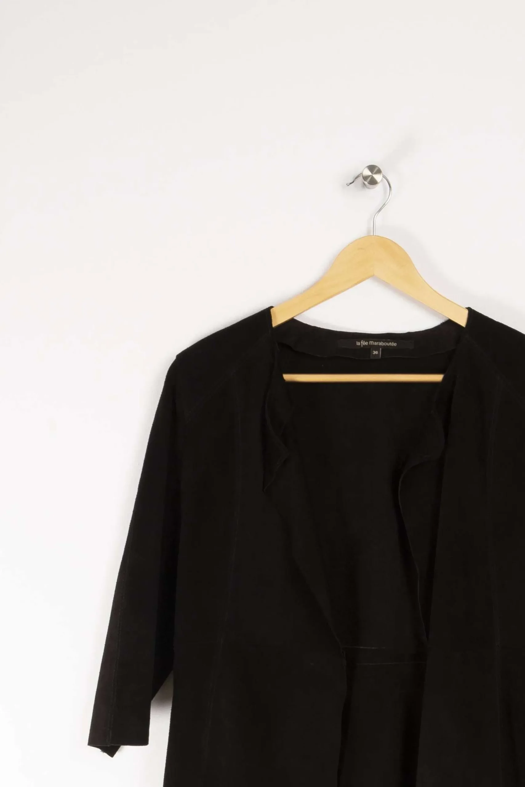 Cheap La Fée Maraboutée Veste longue e - 36 Noir