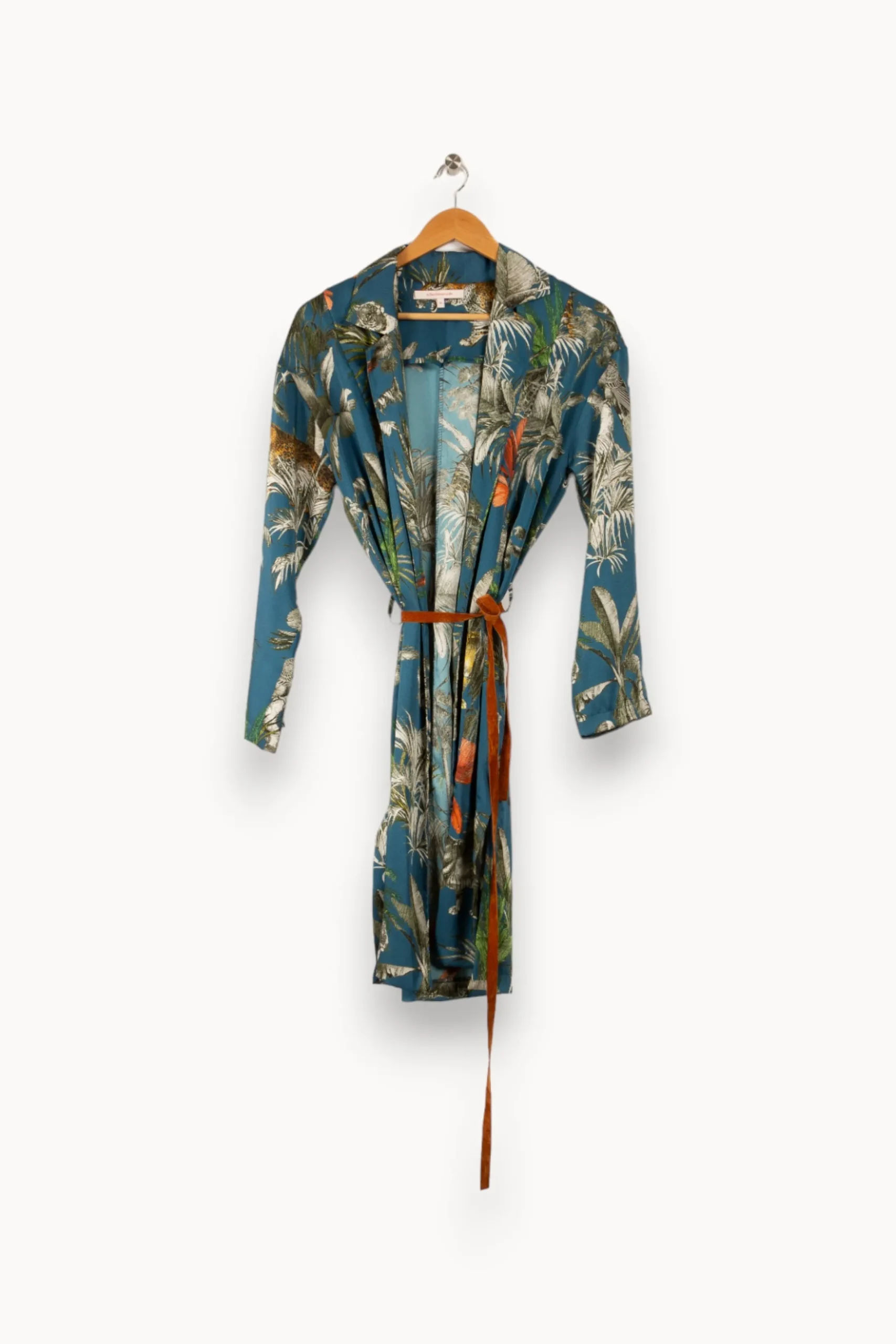 Online La Fée Maraboutée Veste manteau imprimé jungle - S/36 Multicolore