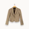 Sale Joseph Veste marron - Taille S/36 Gris