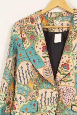 Fashion Ines de la Fressange Paris Veste - Taille M/38 Multicolore