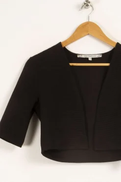 Outlet La Fée Maraboutée Veste e - Taille S/36 Noir