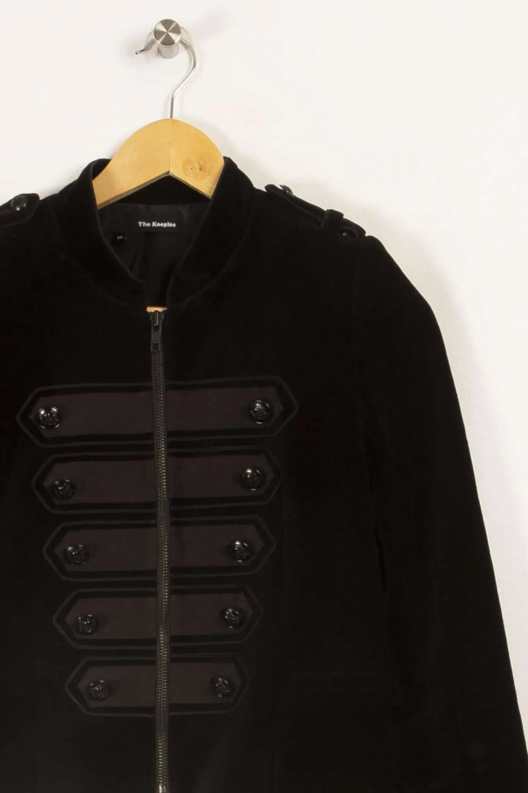Shop The Kooples Veste e - Taille XS/34 Noir