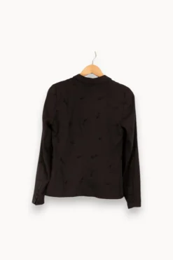 Hot IKKS Veste e avec détails - Taille S/36 Noir